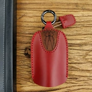 Phim hoạt hình DrawString Xe Home Key Bag Creative Creative Real Leather Car Key Set Universal Hand Stitch Key Case - Trường hợp chính