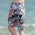 Mùa hè nam mặc quần ngoài mỏng quần short đầu bãi biển nhanh khô năm điểm quần hoang dã màu quần giản dị quần thủy triều - Quần bãi biển Quần bãi biển