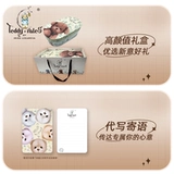 Teddytales, плюшевая кукла, игрушка для друга, медведица Лина, подарок на день рождения