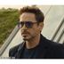 Kính râm Avengers 4 Iron Man Kính râm vuông nam Downey với kính râm Lái kính râm phân cực - Kính râm gọng kính titan Kính râm