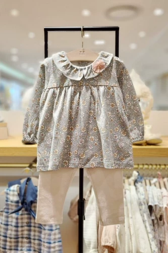 Minkmui Маленький звездный корейский счетчик покупки 2021 Осень 1 девочка Корейская версия западного овощного цветка набор 0672