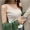 Áo len dệt kim nữ mùa xuân và mùa hè Hàn Quốc Phụ nữ mặc áo lụa lụa tay áo đơn giản áo cổ chữ V - Áo ba lỗ