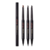 KOUQU vui vẻ double-head tự động lông mày bút kẻ mắt + matte son môi makeup set cho người mới bắt đầu không thấm nước bền màu mắt 3ce Bộ trang điểm