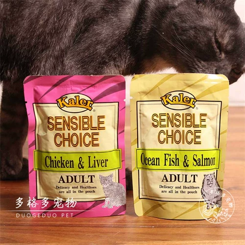 Катовые кошки с курицей и кошачьими кошками мокрые зерна консервированные бибимбап 85 г*12 пакетов мокрой пищи для еды
