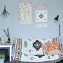 ins Bắc Âu Bohemian tấm thảm tấm thảm vải treo nền vải dày để tăng phòng khách tường phòng ngủ trang trí - Tapestry thảm treo tường vintage