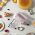 Máy đánh trứng gấu điện hộ gia đình mini đa chức năng eggbeater máy trộn kem cầm tay nướng nhỏ