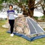 Lều ngoài trời 2 người đơn siêu nhẹ 1 người mưa trong nhà cắm trại nhỏ mini một người cắm trại đơn giản và thuận tiện - Lều / mái hiên / phụ kiện lều Thảm xốp lót sàn lều cắm trại