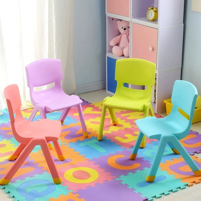 Chọn nhà dày tốt nhất cho trẻ mẫu giáo dễ thương Ghế ngả ghế trẻ em bằng nhựa trẻ em học bàn ghế nhà - Phòng trẻ em / Bàn ghế