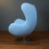 Ấn độ hoa vải trứng ghế sáng tạo retro không gian ghế máy tính thiết kế vỏ trứng ghế sofa đơn đồ nội thất cá tính
