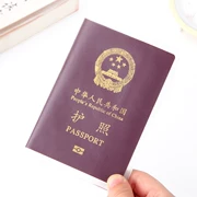 Trong suốt không thấm nước Chà hộ chiếu Túi hộ chiếu Hộ chiếu Hộ chiếu Hộ chiếu Du lịch Đa chức năng Bộ tài liệu
