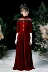 2020 Cô gái mùa thu và mùa đông Kiểu mới Retro Hepburn Kiểu áo dài tay dài Trang phục cho trẻ em - Váy trẻ em