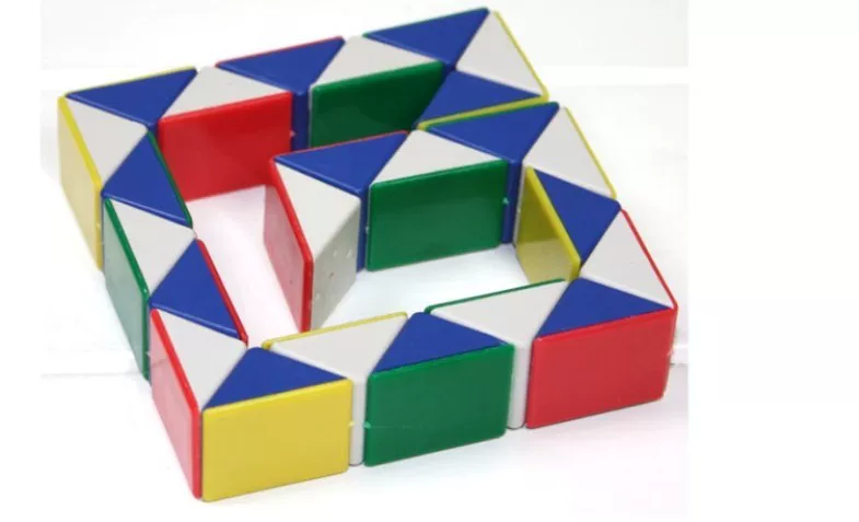 Toy for kindergarten, puzzle game, variable constructor, transformer, magic ruler, Rubik's cube, early education