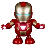 Танцующая электрическая игрушка, робот для мальчиков, популярно в интернете, Железный Человек, капитан Америка