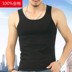 Áo vest nam trung niên áo ngắn tay áo sơ mi ông già áo sơ mi hè tải cotton các kiểu áo ba lỗ nữ Áo vest