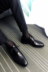 Nhật bản ăn mặc người đàn ông kinh doanh cao sọc lụa vớ giày quý ông breathable siêu mỏng nylon vớ đen Vớ
