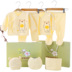 Bông bé quần áo 0-3 tháng 6 mùa xuân và mùa thu món quà sơ sinh đặt mùa hè sơ sinh trẻ sơ sinh bé nguồn cung cấp Bộ quà tặng em bé