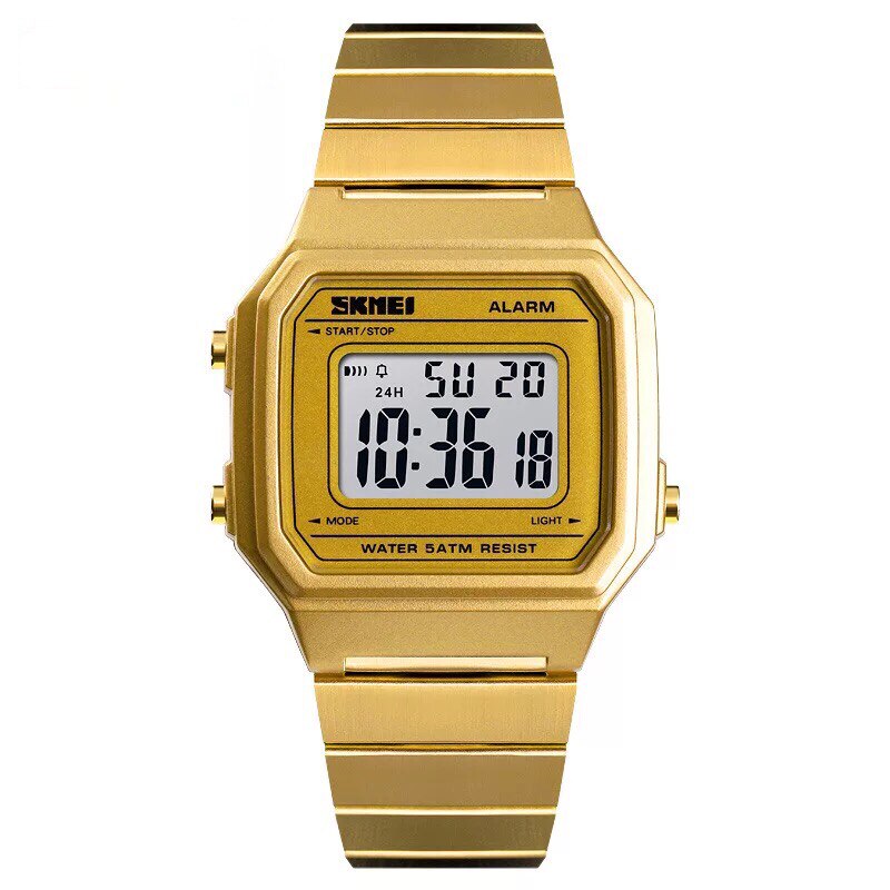 INS Harajuku Style Rectangular Electronic and Female Middle School Students Trend Digital Display Small Watch for Male _voghion.com