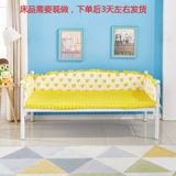 Кроватка, бортики для приставной кровати, универсальное хлопковое детское покрывало, постельные принадлежности, защита от столкновений