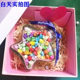 Ночная -свет, желание бутылочки, измеряющая маленькая пентаграмма