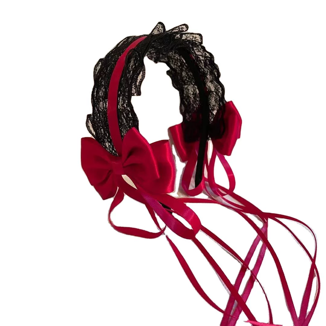 [Косметика Лолита Милая кошачьи уши тюль Headband KC Hair Band Аниме]