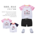 Áo thun bé gái tay ngắn mùa hè 2018 mới cho bé Bộ đồ cotton trẻ em nửa tay nửa bé Quần áo mùa hè Hàn Quốc phiên bản 3 Hàn Quốc áo thun bé trai thu đông Áo thun
