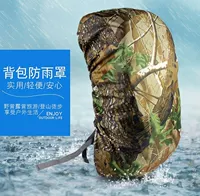 Ngoài trời ba lô che mưa vai phụ kiện túi chống thấm nước và bụi che gói mới mới ngụy trang lớn trùm balo chống nước