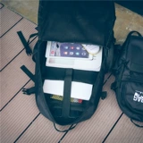Скейтборд, рюкзак подходит для мужчин и женщин для отдыха, трендовый ноутбук в стиле хип-хоп для школьников для влюбленных с двумя изогнутыми концами