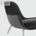 Fang Yuzheng cá tính sáng tạo đồ nội thất thiết kế ghế Bắc Âu lười biếng ghế ngồi có thể ngả phòng khách đơn giản hiện đại net ghế đỏ