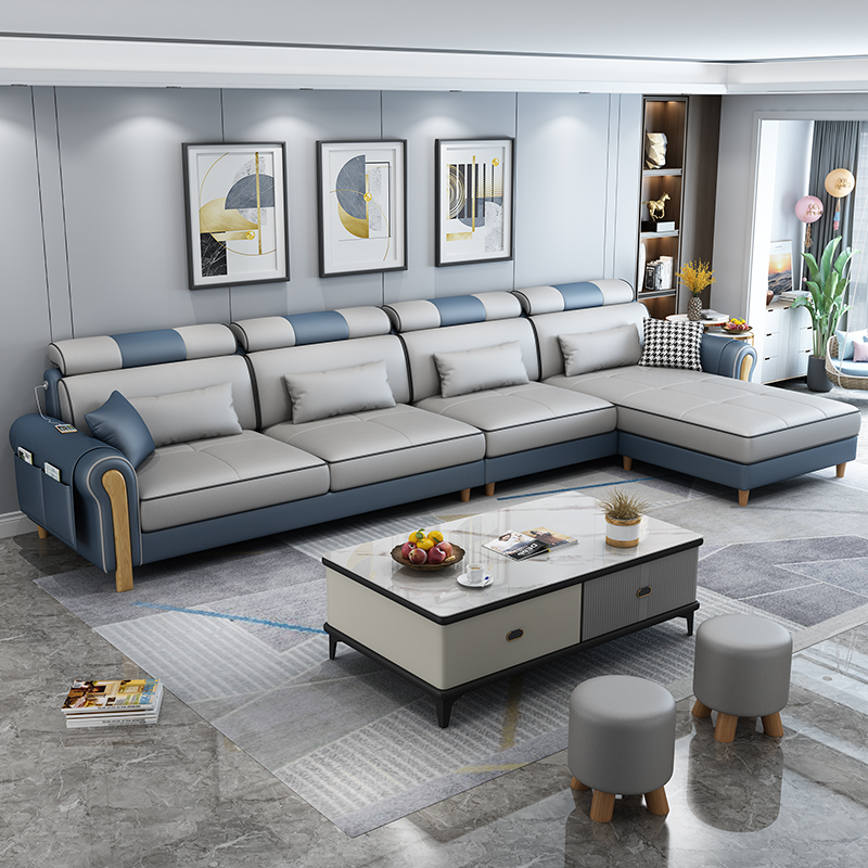 布艺沙发客厅大小户型家具组合2020年新款科技布沙发北欧现代简约