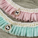 Ожерелье из жемчуга, шарф для принцессы, слюнявчик, аксессуар