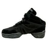 Французская санша искренняя танцевальная обувь Canvas Современные танцевальные туфли квадратная танцевальная обувь джазовая танце