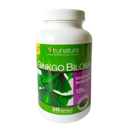 Spot/US Trunature Ginkgo Essence Capsule 120mg340 Среднешний и пожилой уход за здоровьем мозга