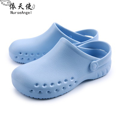 dép ngành y tế dép đi trong nhà không trượt nữ y tá phòng mổ giày giày lỗ thực nghiệm các bác sĩ phòng cung cấp dép giày dép Baotou khẩn cấp dép nhựa EVA 
