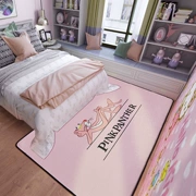 Ins cô gái tim phòng ngủ thảm giường đầy đủ cửa hàng trang trí màu hồng net đỏ dễ thương ins gió nhỏ dễ thương mat