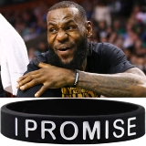 Баскетбольные кавалеры NBA Джеймс тот же браслет, который я обещаю