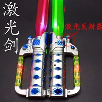 Световой меч со светомузыкой с лазером, батарея