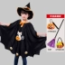 Halloween Trẻ Em Trang Phục Phù Thủy Bé Gái Bé Trai Áo Mẫu Giáo Hiệu Suất Nhà Ảo Thuật Áo Choàng Đạo Cụ Cos Phù Hợp Với 