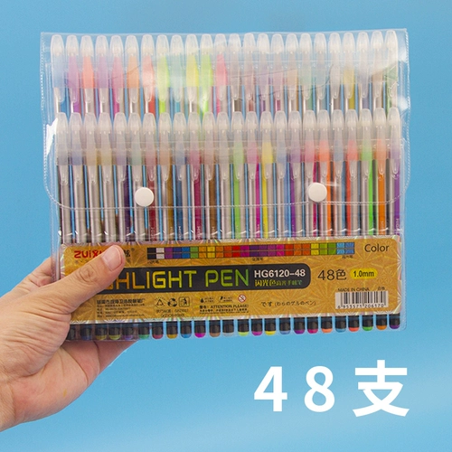 Мигающий флуоресцентный комплект, милый хайлайтер, гелевая ручка, ноутбук, в корейском стиле, планировщик