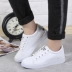 Nhỏ tươi hoang dã giày vải nữ 2018 mùa hè mới Hàn Quốc phiên bản của nhỏ màu trắng giày sinh viên phẳng giày đơn giản chụp đường phố