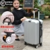 Hành lý nam công suất lớn 28 inch vali nữ 26 triệu đến bánh xe 20 phiên bản nhỏ Hàn Quốc của hộp đựng xe đẩy học sinh 24 hộp bằng da tui du lich Va li