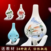 Ocarina 6 lỗ người mới bắt đầu giới thiệu nhạc cụ sáu lỗ tầm trung C giai điệu AC sáo người mới tự học cung cấp đặc biệt - Nhạc cụ dân tộc