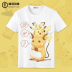 Pokemon Pokemon Pokémon Pikachu Phim Hoạt Hình Anime T-Shirt Nam và Nữ Sinh Viên Ngắn Tay Áo những hình dán cute Carton / Hoạt hình liên quan