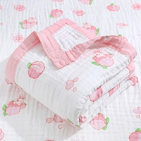 Детское хлопковое марлевое банное полотенце для новорожденных, мягкое средство детской гигиены для младенца, одеяло, хорошо впитывает воду