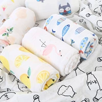 Детское марлевое банное полотенце, хлопковое тонкое одеяло для новорожденных