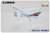 Mô hình máy bay Airbus a380 UAE 18,5cm Mô hình máy bay hợp kim tĩnh Airbus Emirates mô hình ace Chế độ tĩnh