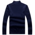 Ordos cashmere áo len nam nửa cao cổ áo cổ tròn mùa đông trung niên dày 100% tinh khiết cashmere áo len áo len