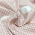 Bộ đồ ngủ dài tay của phụ nữ mùa thu cotton hoạt hình polka dot cardigan Hàn Quốc cô gái nhỏ ngọt ngào Bộ đồ ngủ dài tay cổ tròn dịch vụ nhà - Giống cái