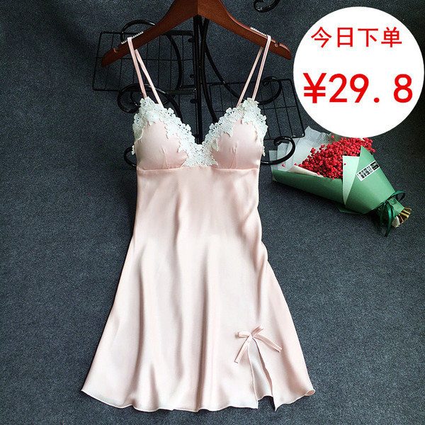 Imported Sleeping Piece Pajamas New Sexy Summer