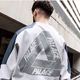 Đường phố cung điện 3m phản chiếu doanh phù hợp với đào tạo tam giác logo ba thanh áo len thường dài tay áo thủy triều hoodie đẹp Áo len