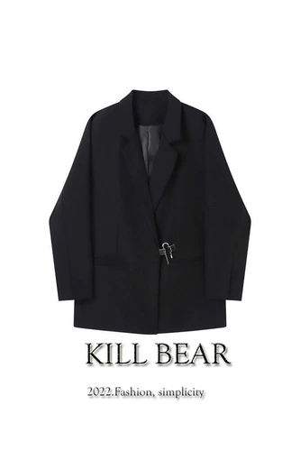 Брендовый костюм, сексуальная куртка, V-образный вырез